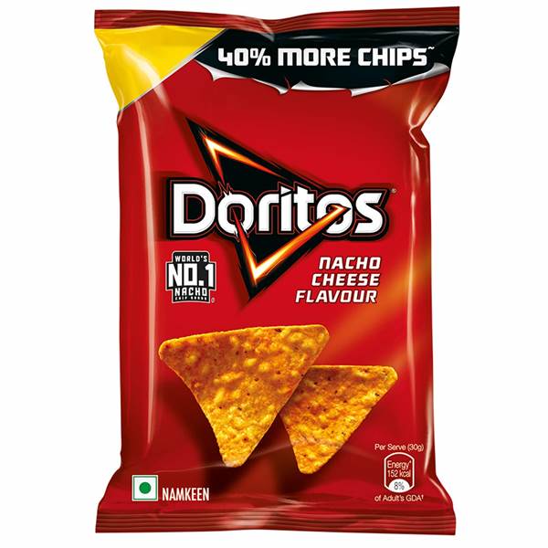 Doritos Nacho Cheese Chips Imported